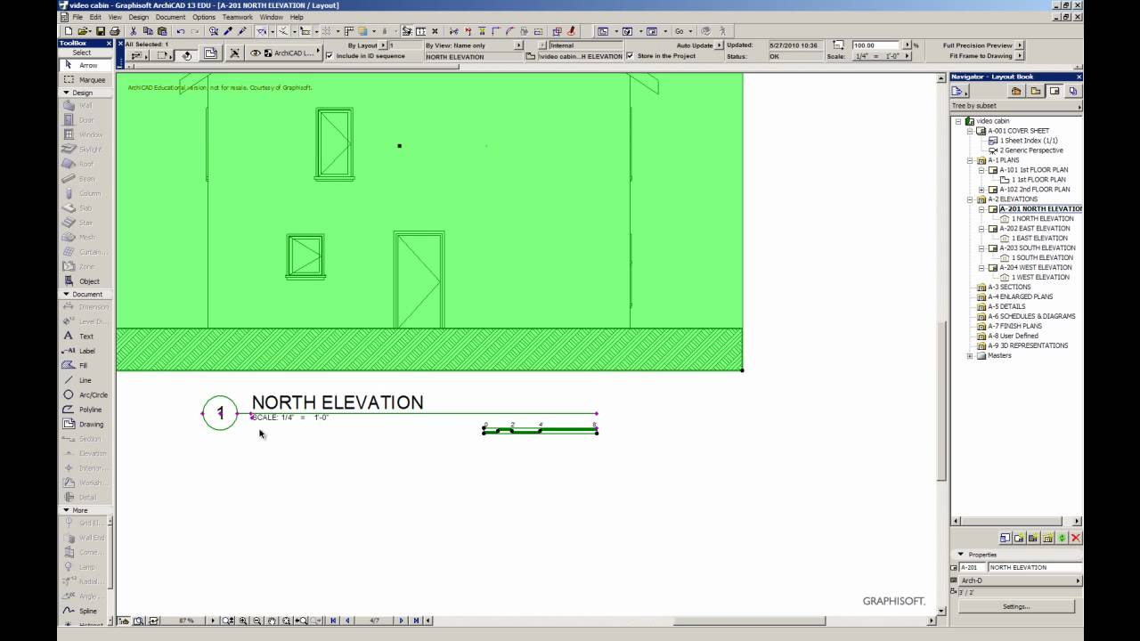 Adjusting ArchiCAD Elevations