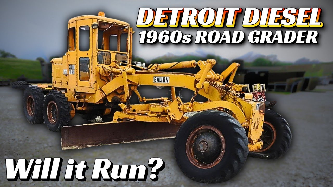 1960 Detroit Diesel 471 Road Grader | WE NEED HELP!!!!