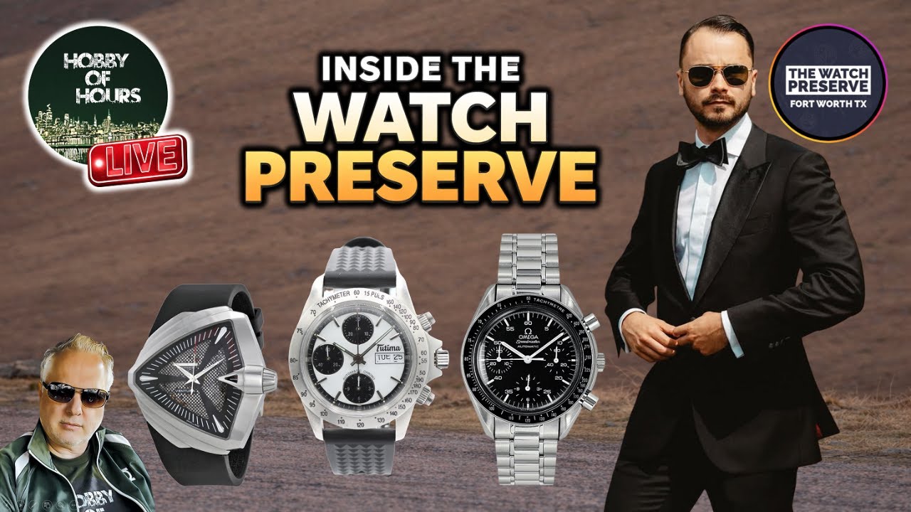 LIVE! Michael from The Watch Preserve