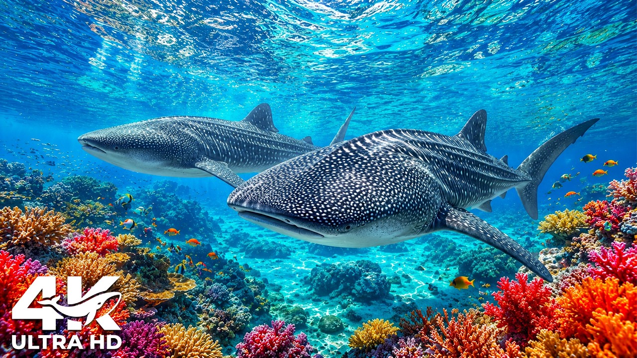 Best 4K HDR Sea Animals, Relaxing Music - The Best 4K Sea Animals for Relaxation