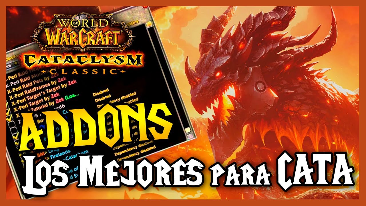 💥 Los MEJORES ADDONS 💥 para CATACLISMO CLASSIC MI PACK DE ADDONS IMPRESCINDIBLE 😍