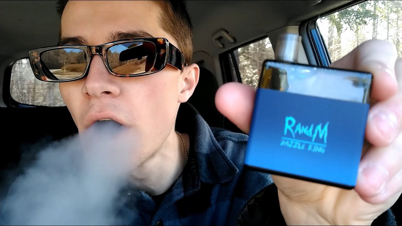 R and M Dazzle King Blue Razz Ice Disposable Vape - Review
