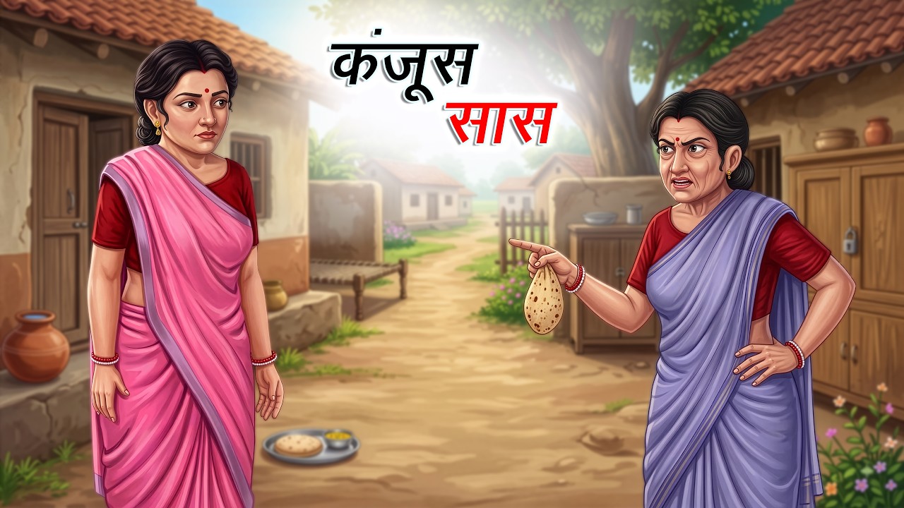 कंजूस सास | Kanjus Saas | Hindi Kahaniya | Animated Stories