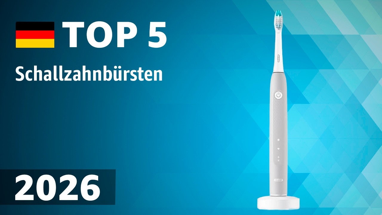 TOP—5. Beste Schallzahnbürsten. Test & Vergleich 2026