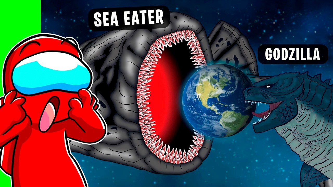 SEA EATER vs GODZILLA Batalla LEGENDARIA 😨| DEEP REACCIONA a BATALLA DE MONSTRUOS MARINOS