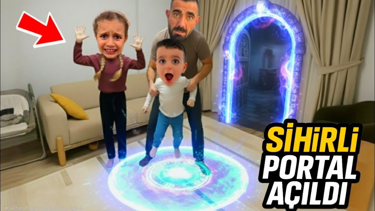 POYRAZ ELİF SİHİRLİ PORTAL AÇILDI!!NEREYE IŞINLANDIK!!
