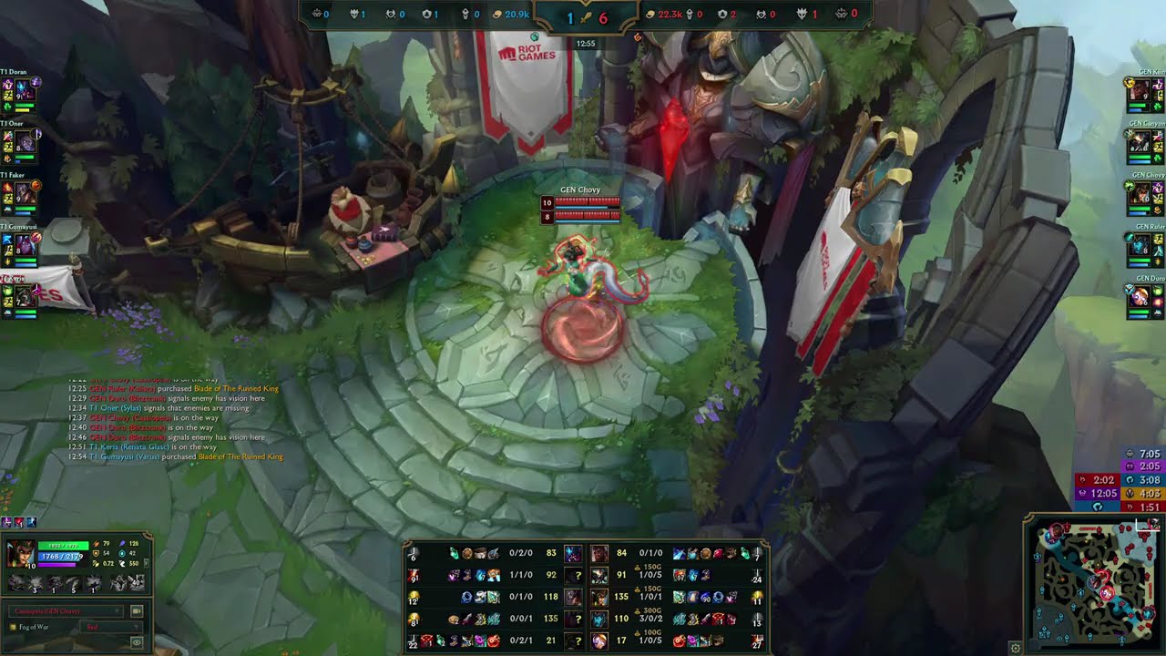 LCK 2025 Season Playoffs Round 3: T1 vs GEN Game 4 (GEN Chovy Cassiopeia Mid POV)