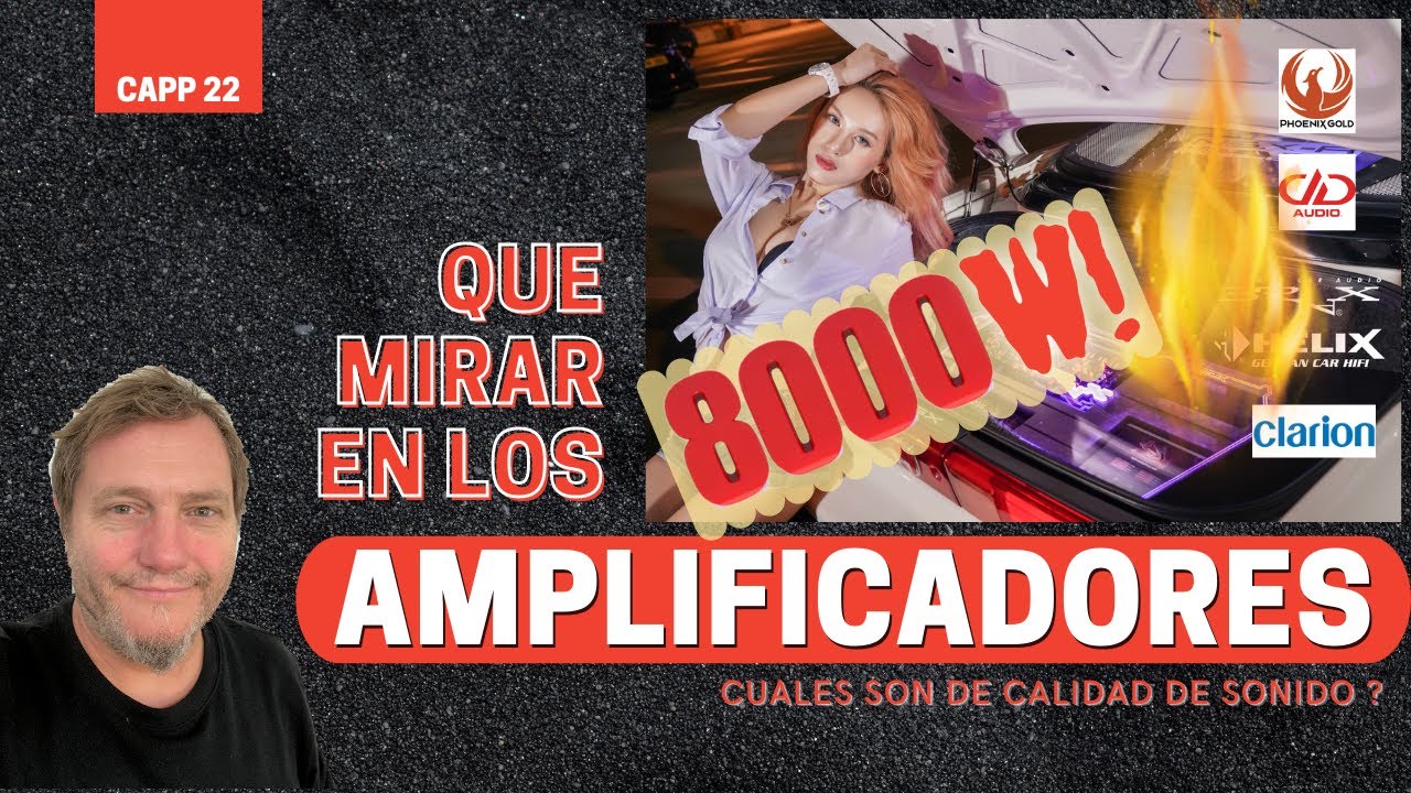 Que Amplificador de Car Audio Comprar | Como Elijo una Potencia? CAPP22