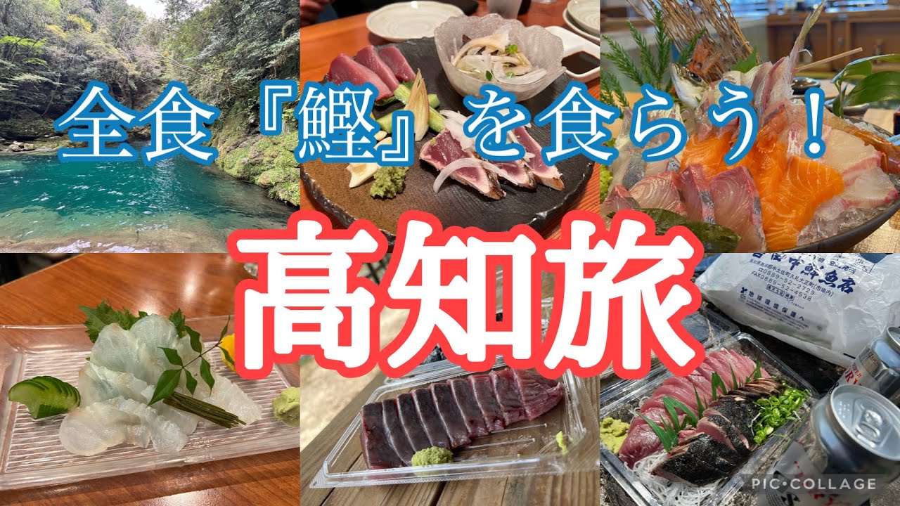#108『１泊２日、５食全てで鰹を食べる高知旅行』田中鮮魚店、みやもと鮮魚店、漁まと、居酒屋3軒はしご酒、そしてドーミーインで、整う！