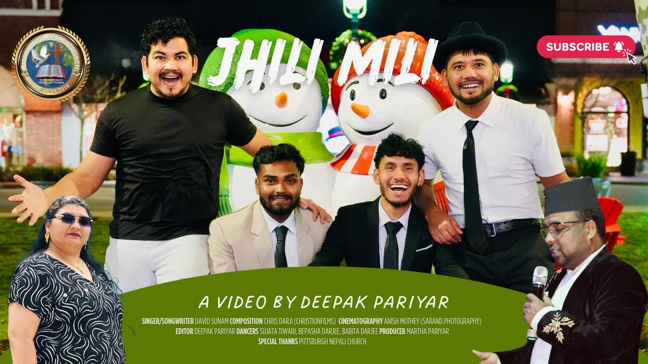 JHILI MILI - New Nepali Christmas Dance Song | David Sunam | Pittsburgh Nepali Church