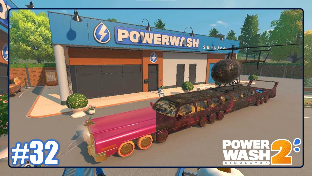 Limusina Extralarga / PowerWash Simulator 2 / Walkthrough #32 [PC]