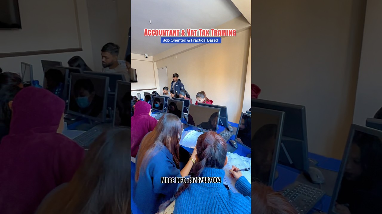 Accounting, VAT-Tax, Tally Prime रIRD Portal को 100% Practical Training