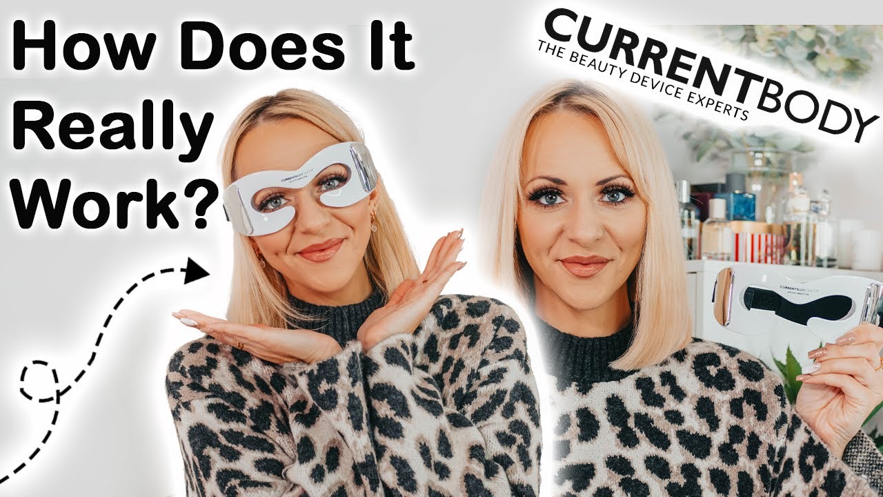 CurrentBody LED Eye Perfector Demo & Thorough Review (Before+After) *PLUS EXCLUSIVE Discount Code!*