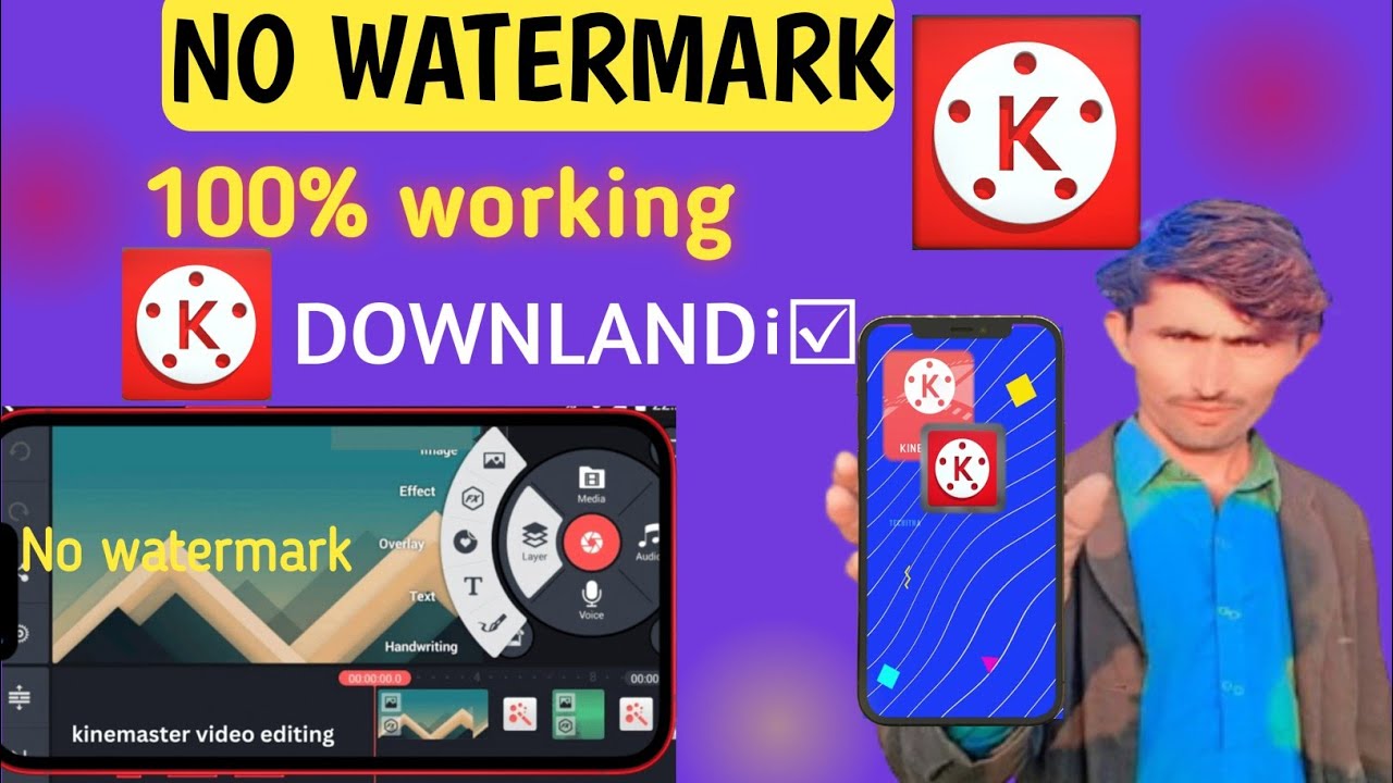 No watermark kinemaster download Karen 2025||How to download kinemaster without watermark