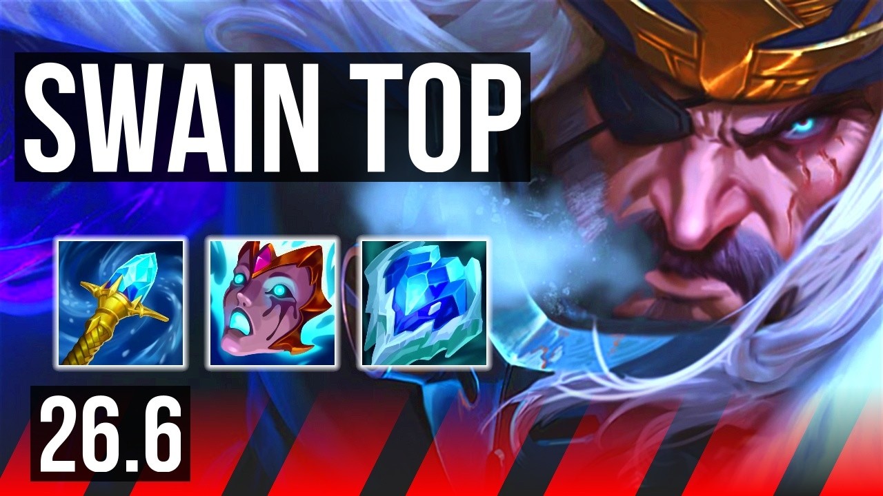 SWAIN vs MALPHITE (TOP) | EUW Master | 26.6