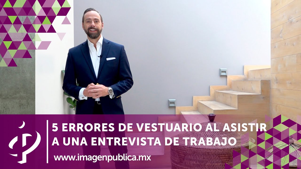 5 errores de vestuario en entrevistas laborales - Alvaro Gordoa - Colegio de Imagen Pública