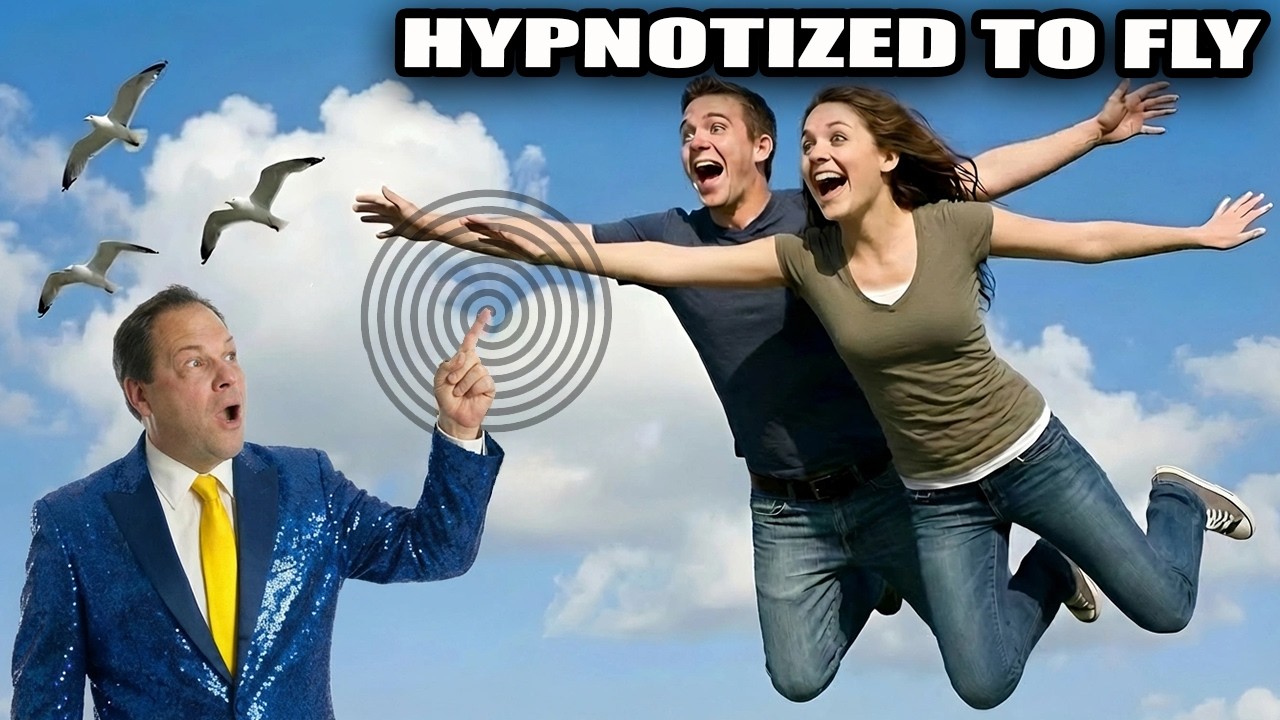 I Hypnotized Them to Think They Can Fly