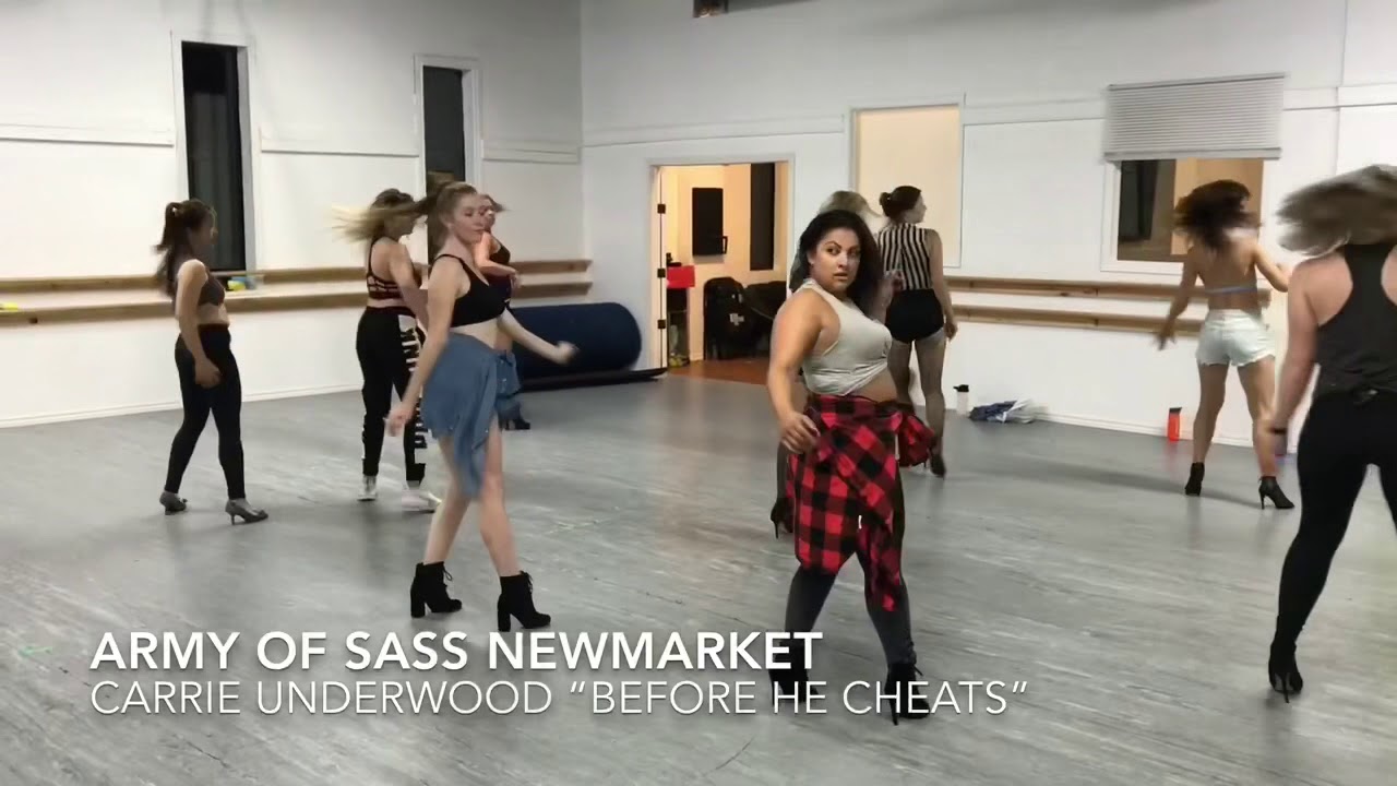 Army of Sass Newmarket “Before He Cheats” (Carrie Underwood) Choreo by Meghan Norah