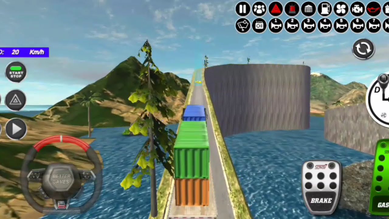 [RG] Truck Driving Gameplay Part 5 ll offline Gameplay