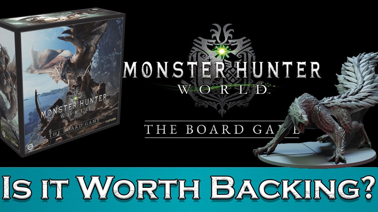 💥 Monster Hunter World: Настольная игра &mdash; стоит ли вкладываться? &mdash; Kickstarter Deepdive