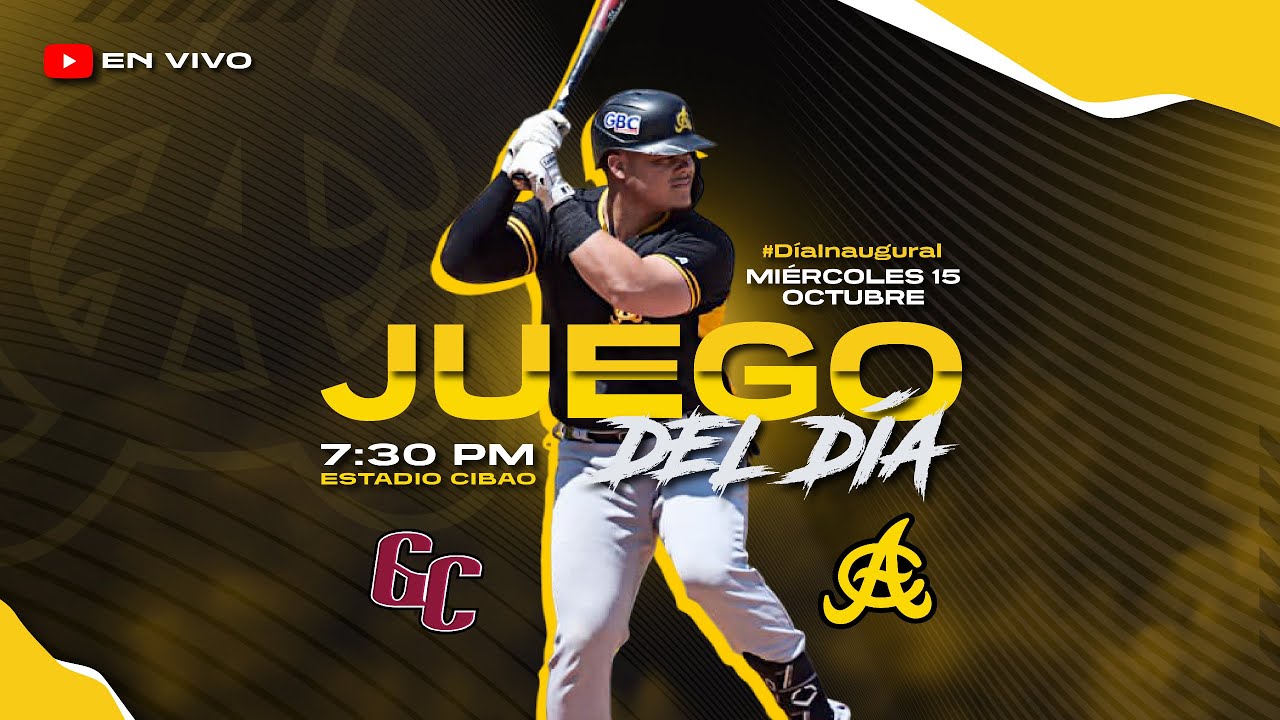 GIGANTES DEL CIBAO VS ÁGUILAS CIBAEÑAS | ESTADIO CIBAO | 15 DE OCTUBRE