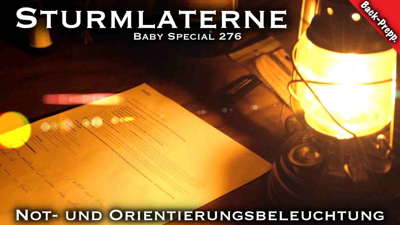 Feuerhand Sturmlaterne 276 / Not-und Orientierungsbeleuchtung  - Langzeittest -