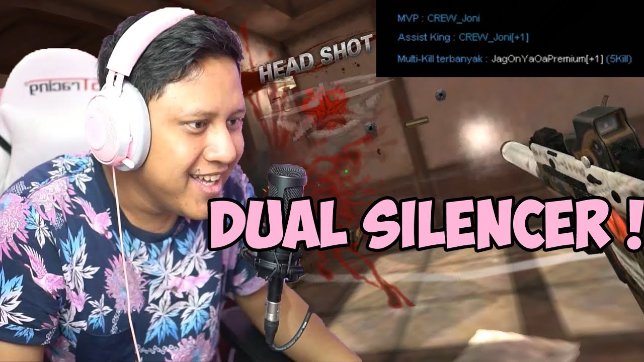 DUAL KRISS SILENCER JONI AWTO MVP ! - Point Blank Indonesia