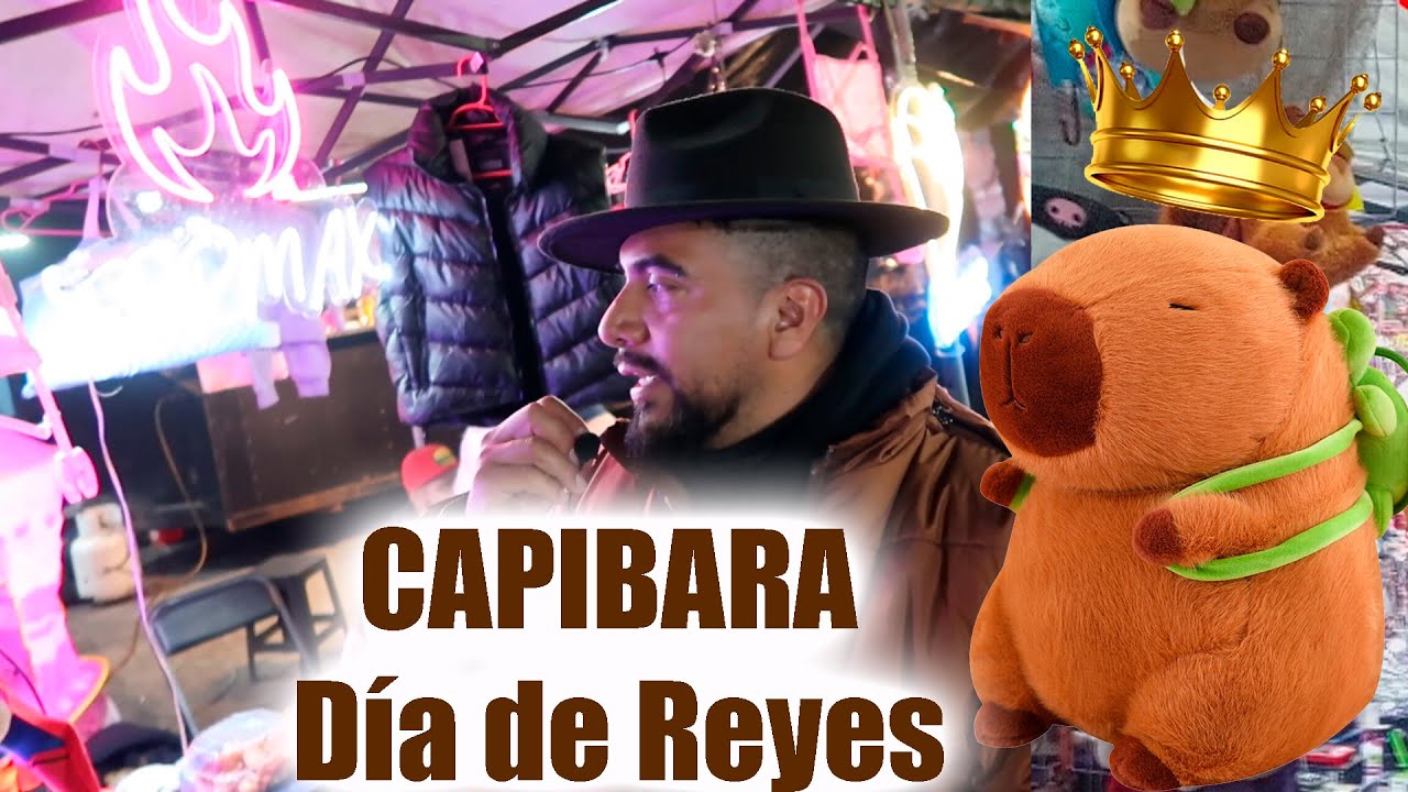 Madrugada de Día de Reyes en Tianguis de CDMX