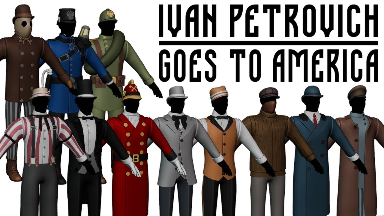 Одежда для персонажей. Ivan Petrovich Goes To America DEVLOG #2