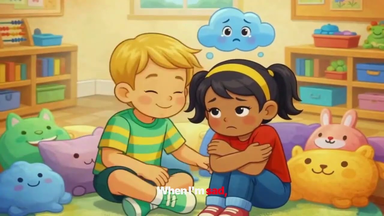 My Feelings Game Animated Song,#MyFeelingsGame#FeelingsSong#EmotionsSong#KidsSongs#AnimatedSong