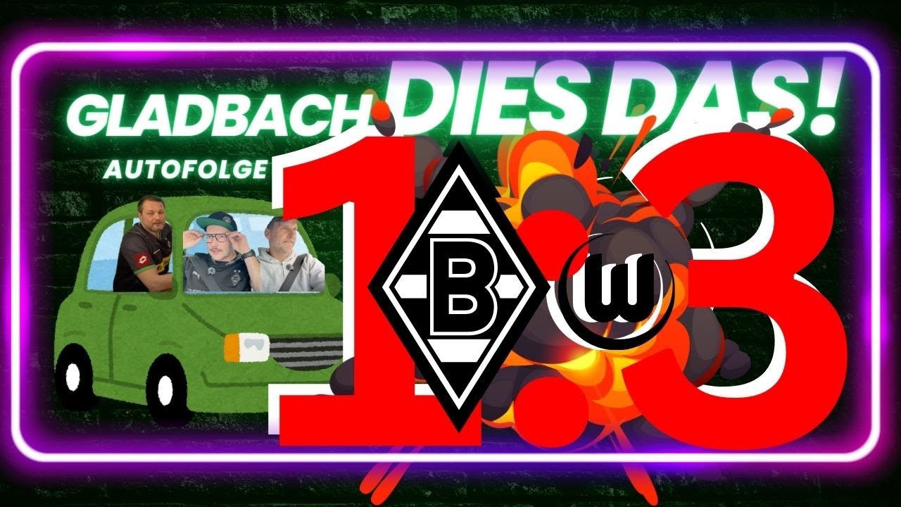 VFL Borussia Mönchengladbach vs. Autostadt 1:3 🖤🤍💚 GDD