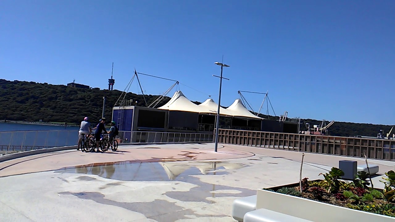 Promenade by uShaka Durban ends here...lovely view.