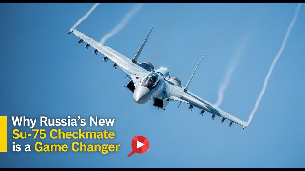 Russia's Su-75 Checkmate Just Changed Air Combat Forever