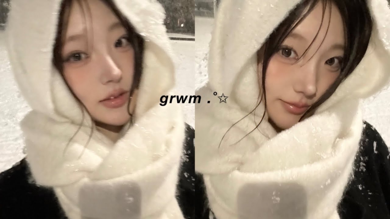 웜톤 메이크업 겟레디윗미 grwm