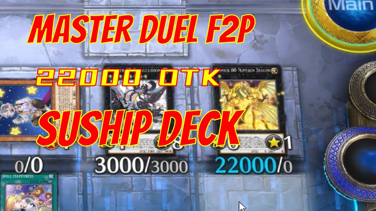 Suship deck can be cheap but powerful? [Master Duel F2P]