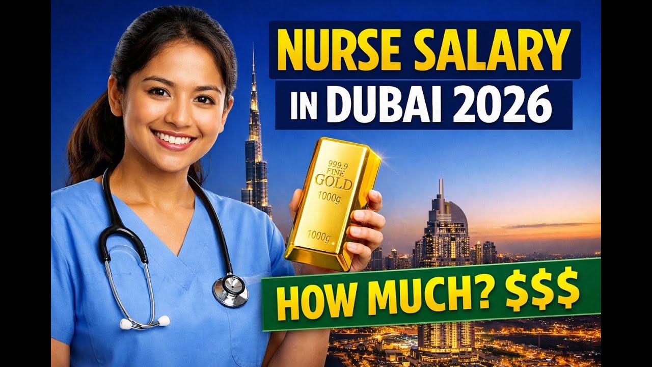 Nurse Salary in Dubai 2026 | How Much Nurses Earn with DHA License