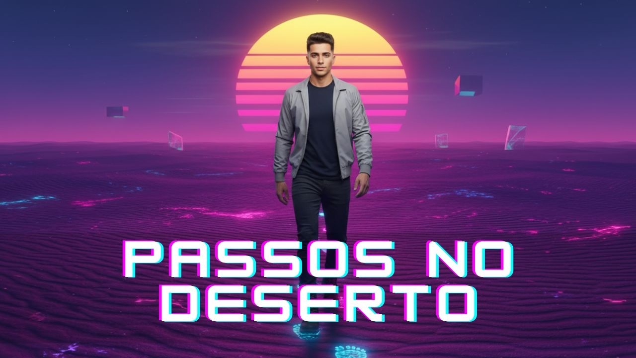 Passos no Deserto: A Caminhada com Deus | Música Gospel Estilo Anos 80