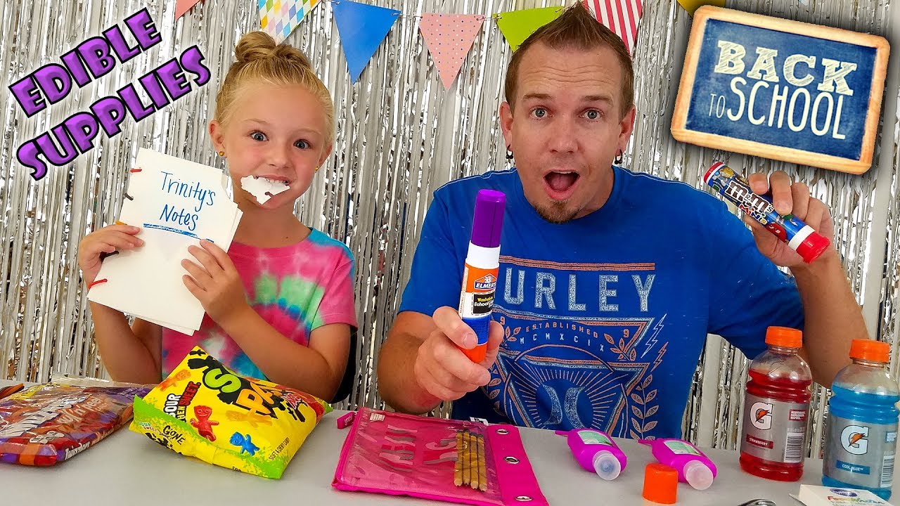 How to Sneak Candy Into Class!!! DIY Edible School Supplies & School Pranks!