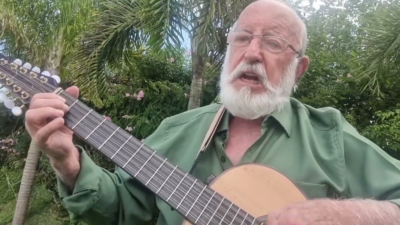 No braço de uma viola. Rolando Boldrim