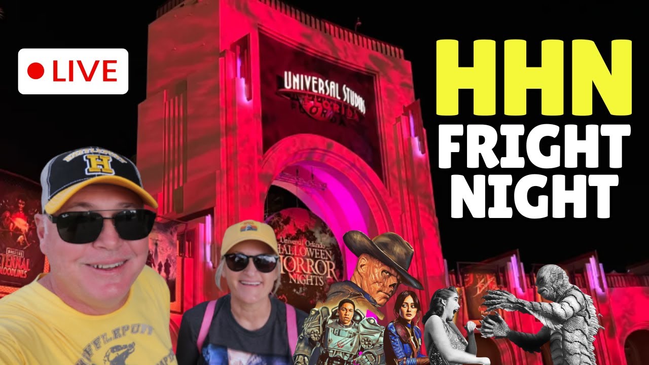Live! Halloween Horror Nights 2025 🎃 Friday Fright Nite 👻
