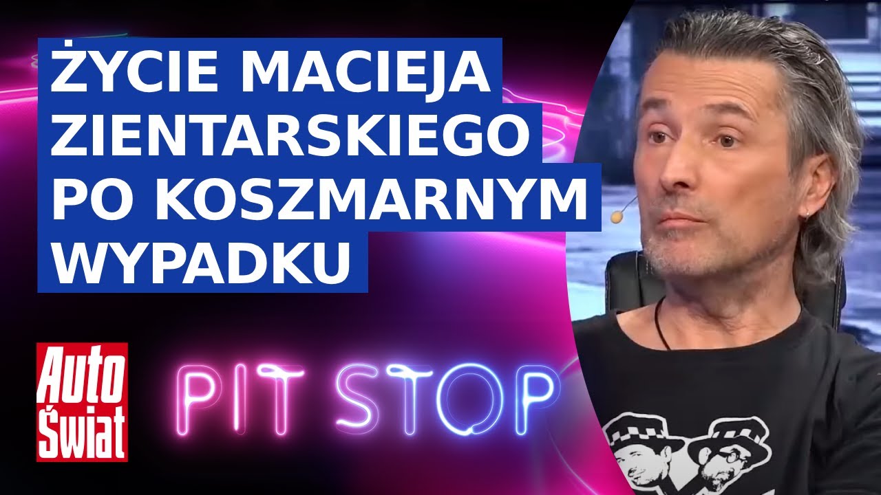 Maciej Zientarski: koszmarny wypadek zmienił jego życie, a on nadal kocha samochody