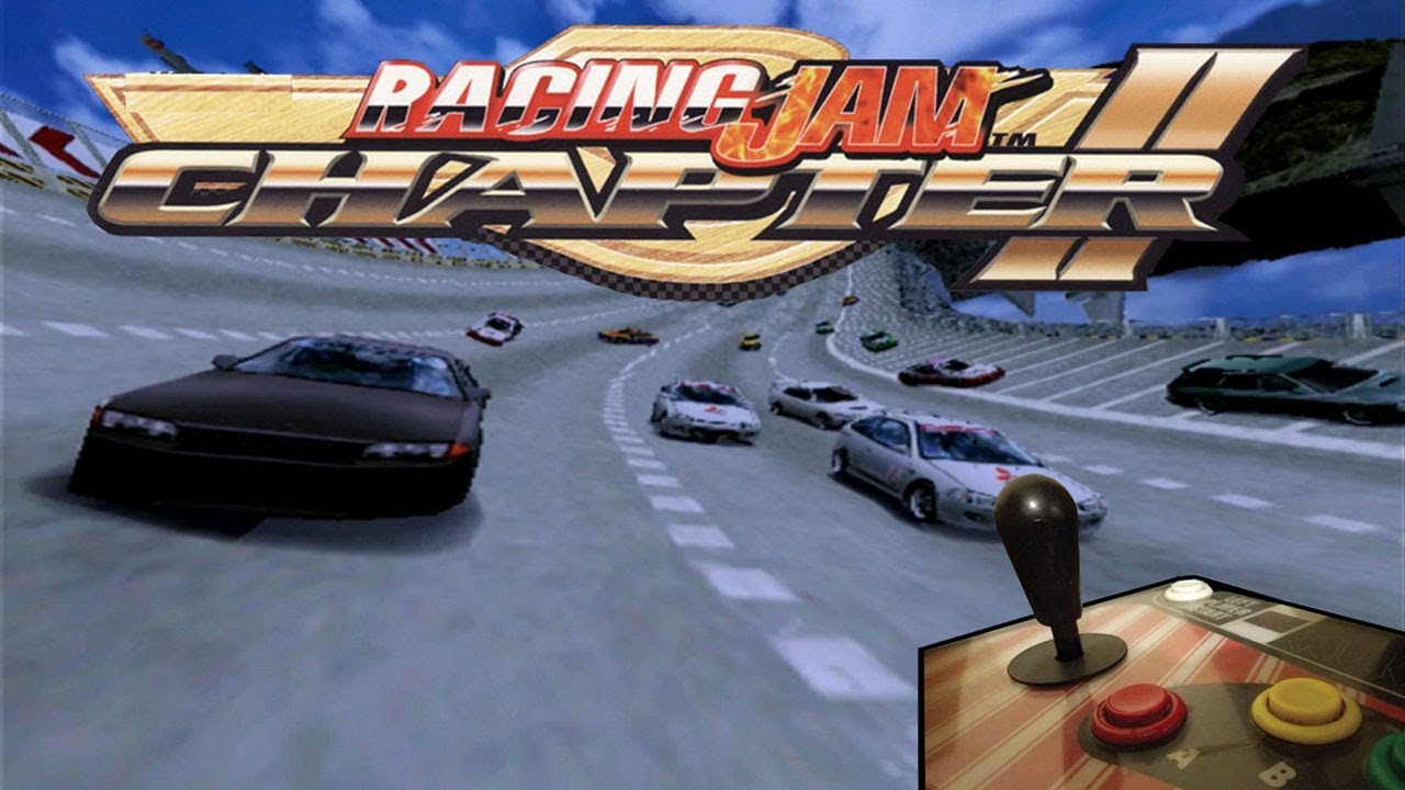 Racing Jam Chapter II - Arcade Gameplay on Real Hardware