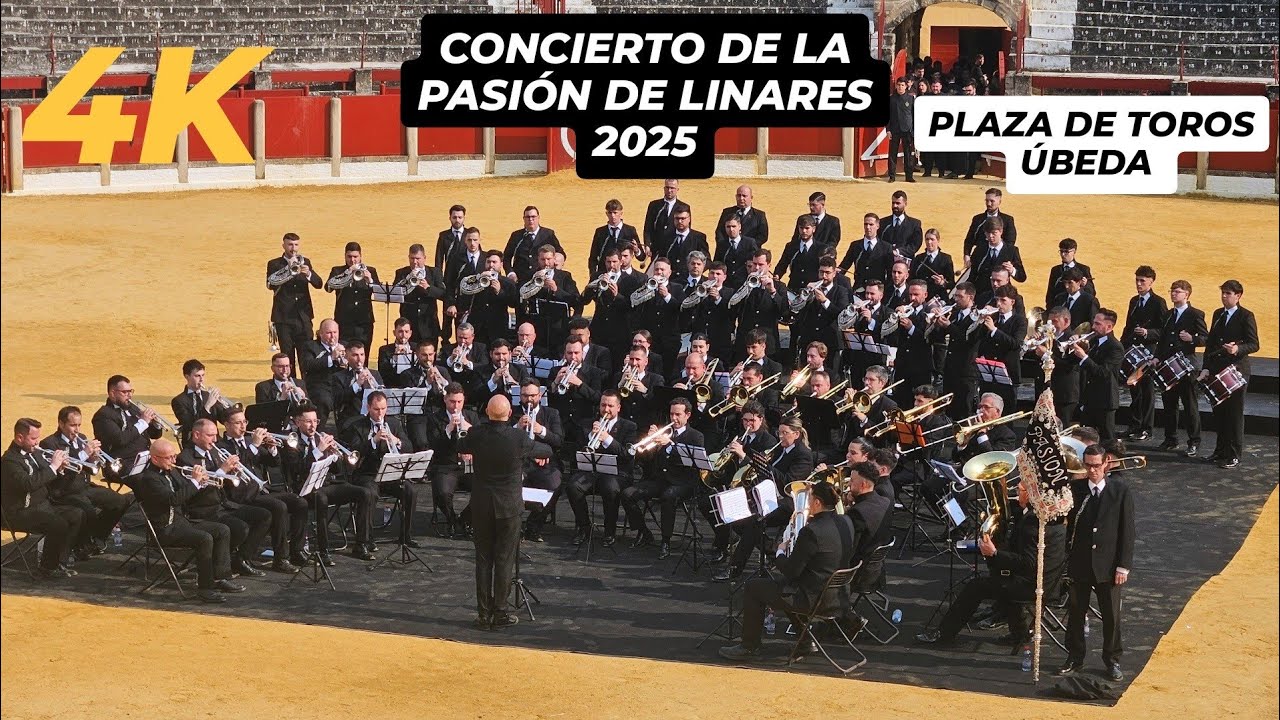 [4K] Concierto de Pasión de Linares en la Plaza de Toros de Úbeda 2025