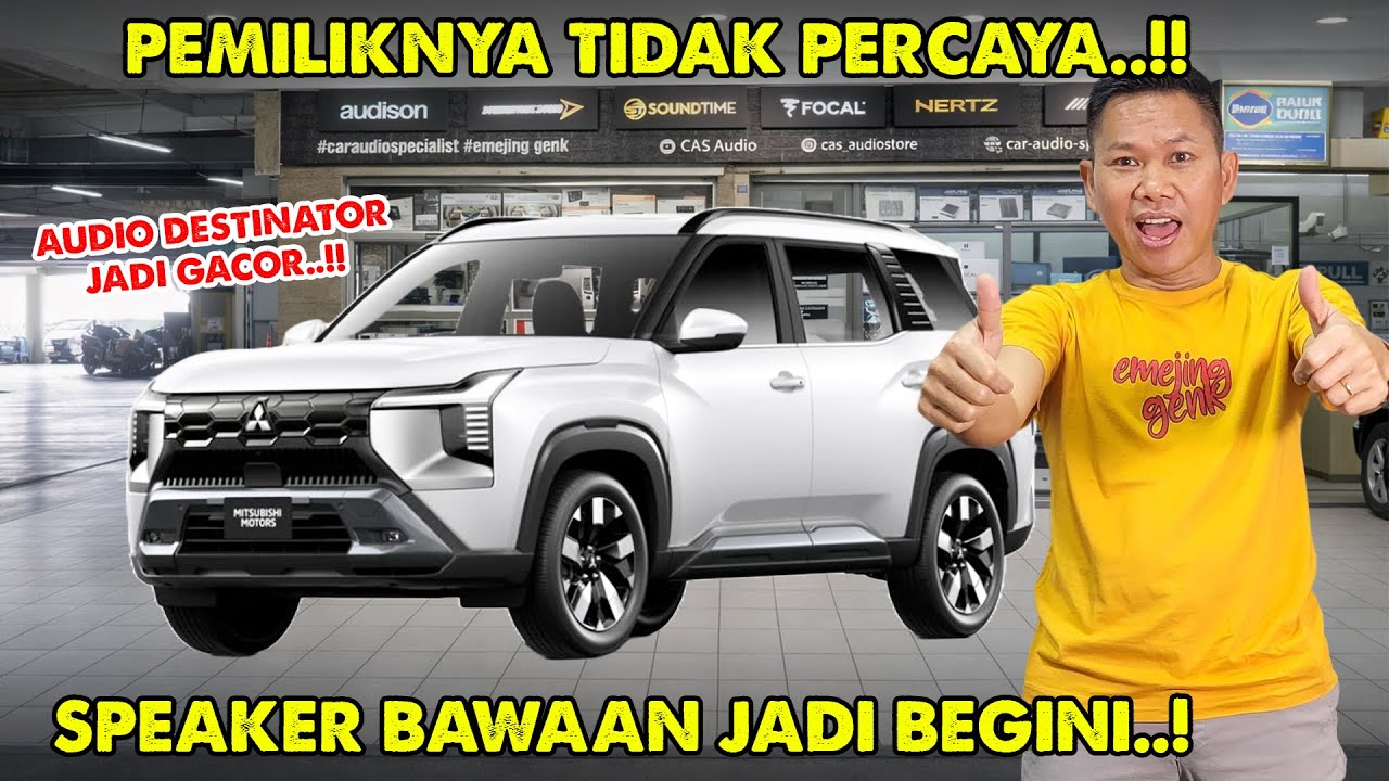 DESTINATOR GAK PUAS DGN SPEAKER YAMAHA..?! TAMBAH DSP INI JAMIN BENGONG..!!