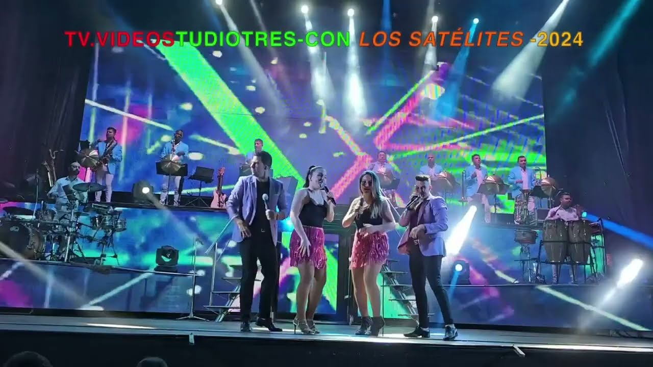 ORQUESTA LOS SATÉLITES -2024 (UN RESUMEN 1º PASE) FIESTAS DO BURGO, 25/07/2024 CULLEREDO) A CORUÑA