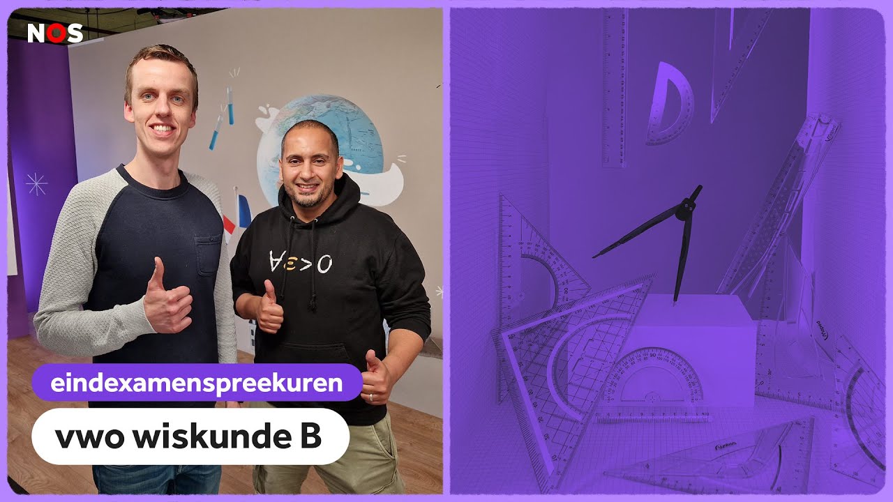 Examenspreekuur wiskunde B vwo met Menno en Mo