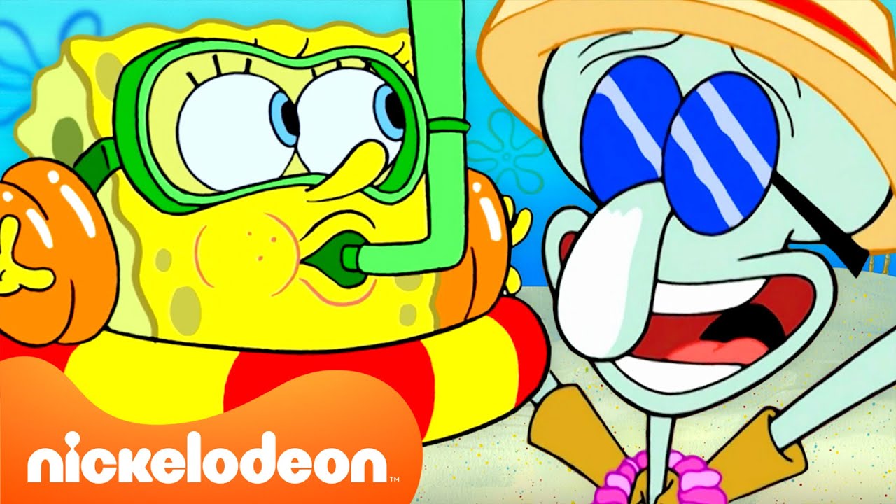 スポンジ・ボブ | スポンジ・ボブのバケーション2時間スペシャル！🏝️ | @SpongeBobOfficial | ニコロデオンジャパン