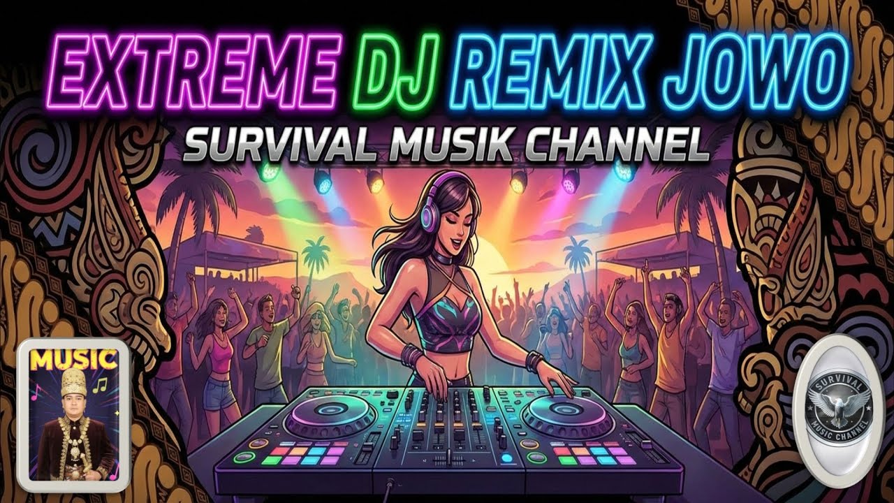EXTREME DJ REMIX JOWO (FULL BASS) - Survival Music Channel