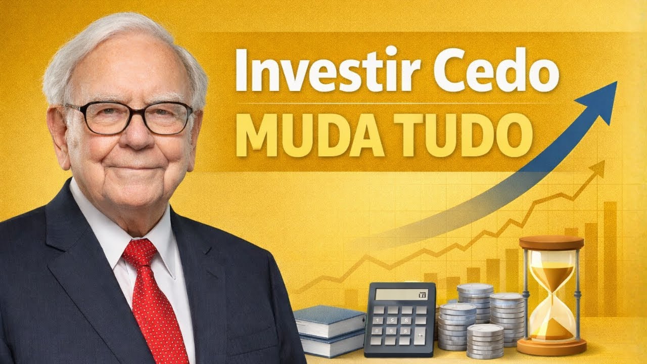 Warren buffett: Por que investir cedo importa mais do que investir muito