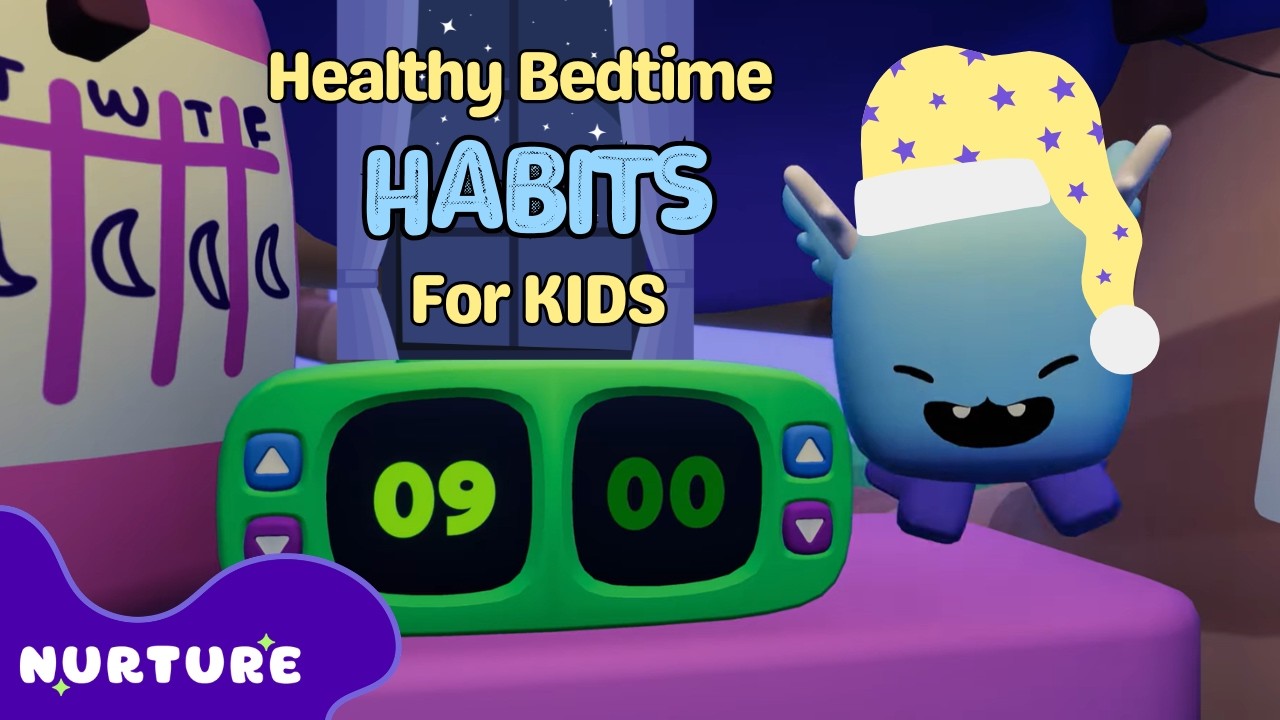 Bedtime Routine Fun 🪥🛏️| Sleep Hygiene for Kids 😴 | Educational stories, videos and cartoons